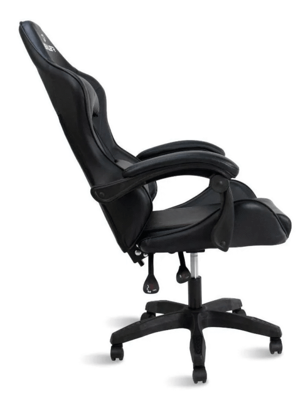 Cadeira Gamer Preto Healer Lancer Reclinável Giratória Material do Estofamento Couro Sintético - Imagem 10