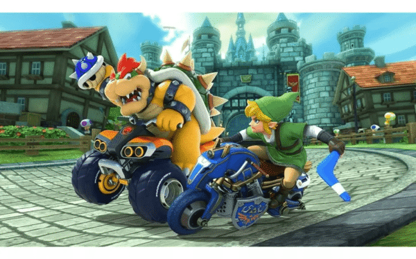Console Nintendo Switch OLED 64GB Branco + Mario Kart 8 Deluxe + 3 Meses de Assinatura Nintendo Switch Online - Imagem 4