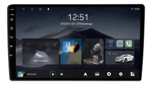 Multimídia Universal 9p Adak G2 Qled 2ram 64gb Carplay