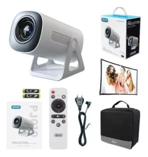 Projetor Android Led Multimídia full HD Knup Kp-pj010