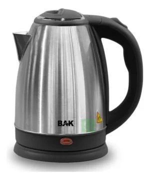 Chaleira Elétrica Jarra Bule Aço Inox 110v Café Chá 1.8l Cor Preto 127V