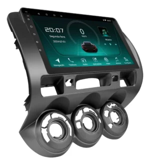 Central Multimídia Honda Fit 2002/2008 Android 14 Carplay 9p