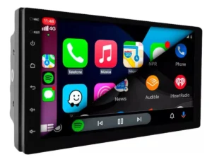 Multimídia 7pol 4gb ram 64gb quad-core gps wifi integrado cor preto H-Tech HT-7240CA