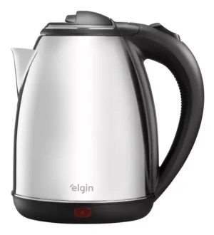 Chaleira Elétrica Elgin Inox 2 L Led Desliga Automatico Cor Prata 220V