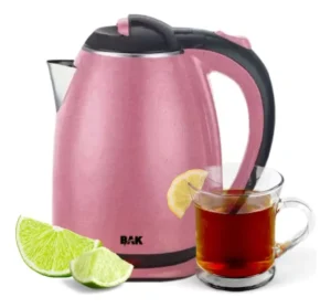 Chaleira Elétrica Bak 1,8 L Led Desliga Automatico Cor Rosa