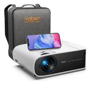 Projetor Com Wifi 6 E Bluetooth, Yaber V8 4k