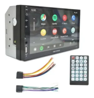 Mp5 Multimídia Espelhamento 7pol Bt Usb Sd First Option